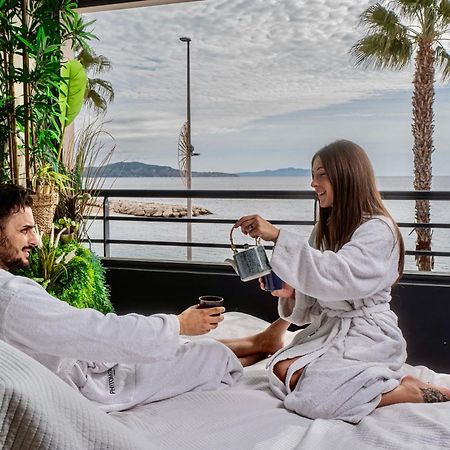Blue Summer Vibes Appartment For 4P, Ac, Parking, Beachfront, Spa Access -5 La Ciotat Esterno foto