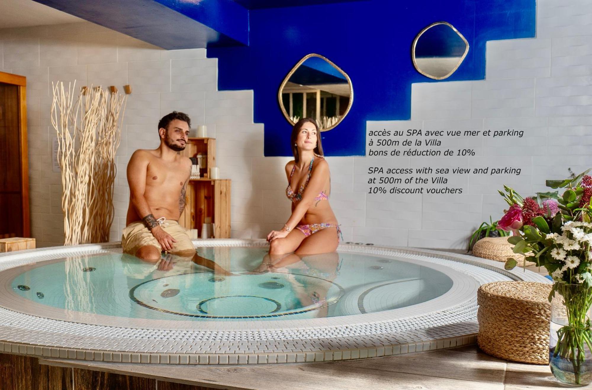 Blue Summer Vibes Appartment For 4P, Ac, Parking, Beachfront, Spa Access -5 La Ciotat Esterno foto